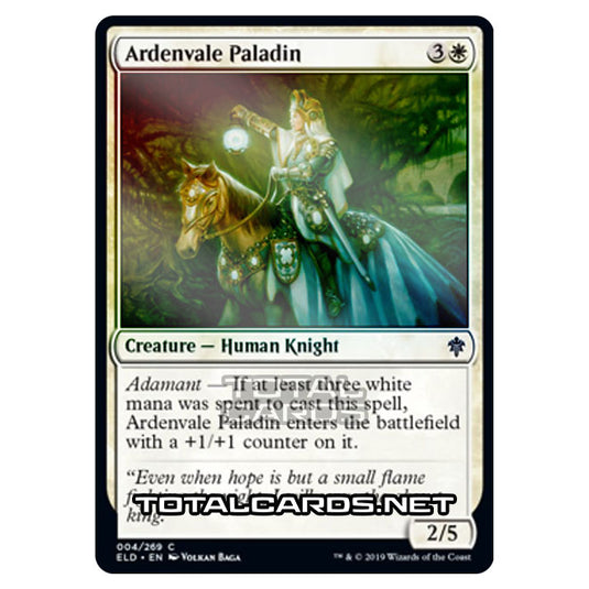 Magic The Gathering - Throne of Eldraine  - Ardenvale Paladin - 4/269 (Foil)