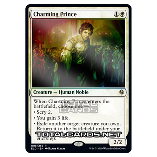 Magic The Gathering - Throne of Eldraine  - Charming Prince - 8/269 (Foil)