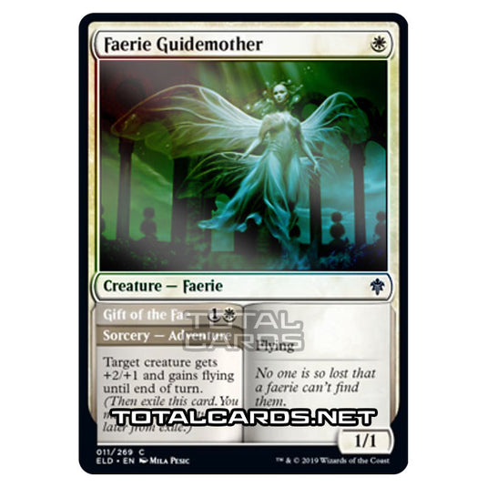 Magic The Gathering - Throne of Eldraine  - Faerie Guidemother // Gift of the Fae - 11/269 (Foil)