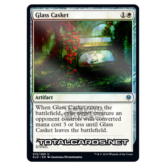 Magic The Gathering - Throne of Eldraine  - Glass Casket - 15/269 (Foil)