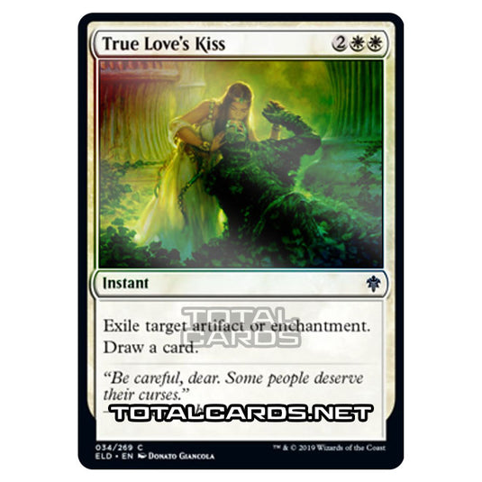 Magic The Gathering - Throne of Eldraine  - True Love's Kiss - 34/269 (Foil)