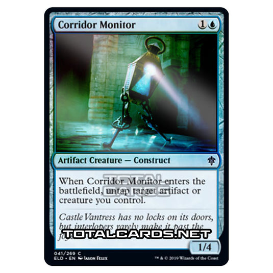 Magic The Gathering - Throne of Eldraine  - Corridor Monitor - 41/269 (Foil)