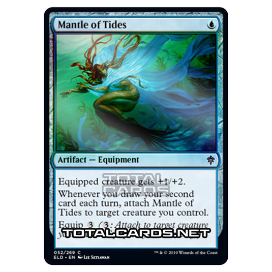 Magic The Gathering - Throne of Eldraine  - Mantle of Tides - 52/269 (Foil)