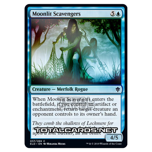 Magic The Gathering - Throne of Eldraine  - Moonlit Scavengers - 57/269 (Foil)