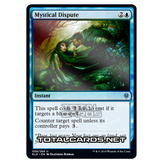 Magic The Gathering - Throne of Eldraine  - Mystical Dispute - 58/269 (Foil)