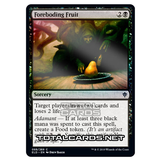 Magic The Gathering - Throne of Eldraine  - Foreboding Fruit - 88/269 (Foil)