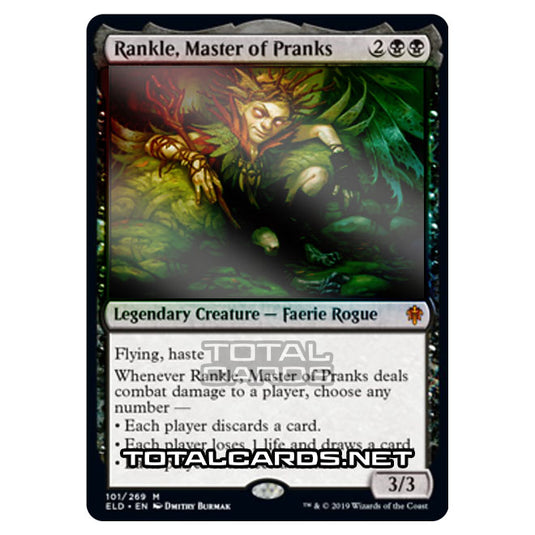 Magic The Gathering - Throne of Eldraine  - Rankle, Master of Pranks - 101/269 (Foil)