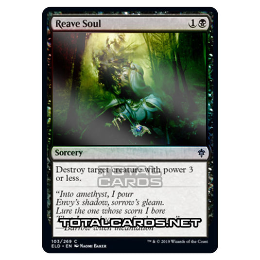 Magic The Gathering - Throne of Eldraine  - Reave Soul - 103/269 (Foil)