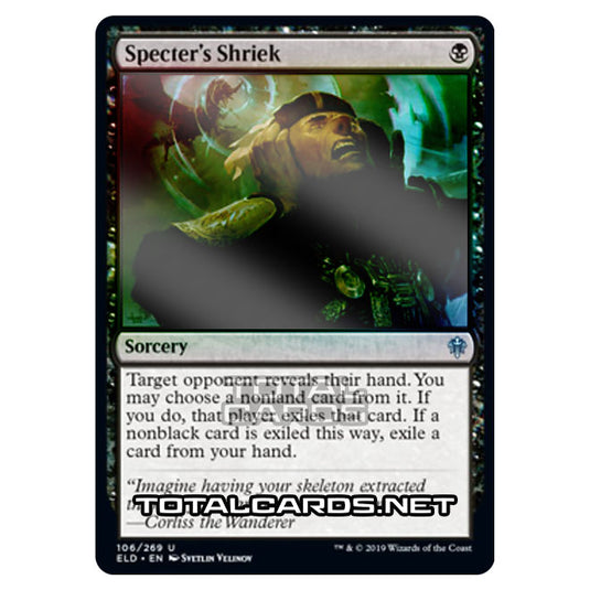 Magic The Gathering - Throne of Eldraine  - Specter's Shriek - 106/269 (Foil)