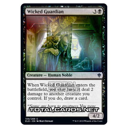 Magic The Gathering - Throne of Eldraine  - Wicked Guardian - 109/269 (Foil)