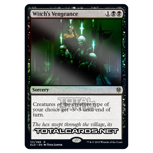 Magic The Gathering - Throne of Eldraine  - Witch's Vengeance - 111/269 (Foil)