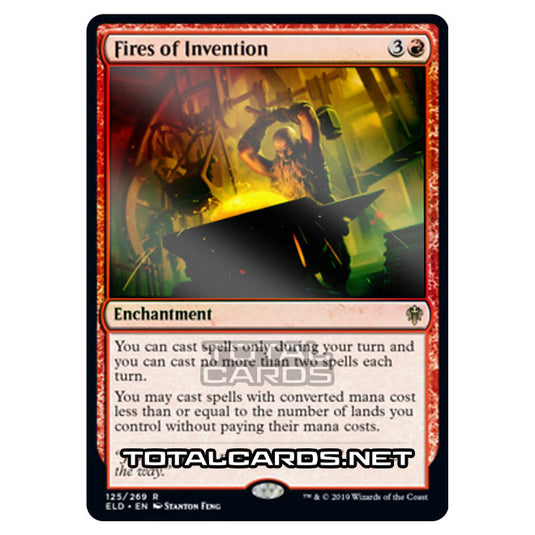 Magic The Gathering - Throne of Eldraine  - Fires of Invention - 125/269 (Foil)