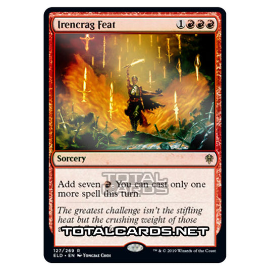 Magic The Gathering - Throne of Eldraine  - Irencrag Feat - 127/269 (Foil)