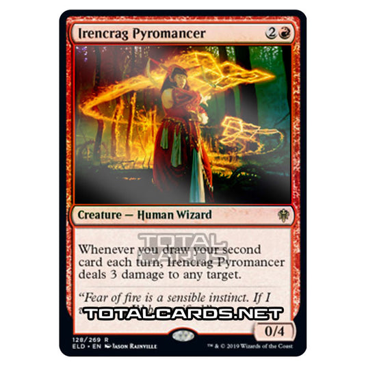 Magic The Gathering - Throne of Eldraine  - Irencrag Pyromancer - 128/269 (Foil)