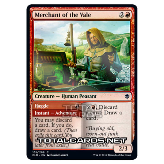 Magic The Gathering - Throne of Eldraine  - Merchant of the Vale // Haggle - 131/269 (Foil)