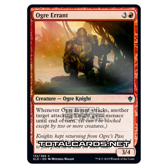 Magic The Gathering - Throne of Eldraine  - Ogre Errant - 132/269 (Foil)