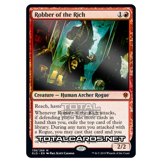 Magic The Gathering - Throne of Eldraine  - Robber of the Rich - 138/269 (Foil)