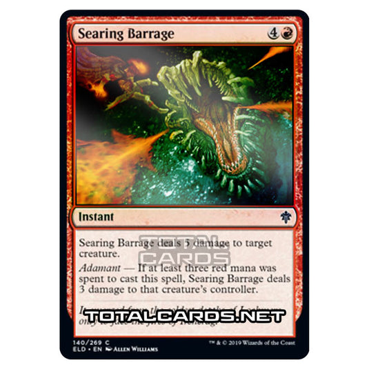 Magic The Gathering - Throne of Eldraine  - Searing Barrage - 140/269 (Foil)