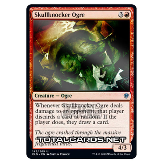 Magic The Gathering - Throne of Eldraine  - Skullknocker Ogre - 142/269 (Foil)