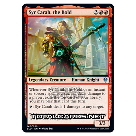 Magic The Gathering - Throne of Eldraine  - Syr Carah, the Bold - 145/269 (Foil)