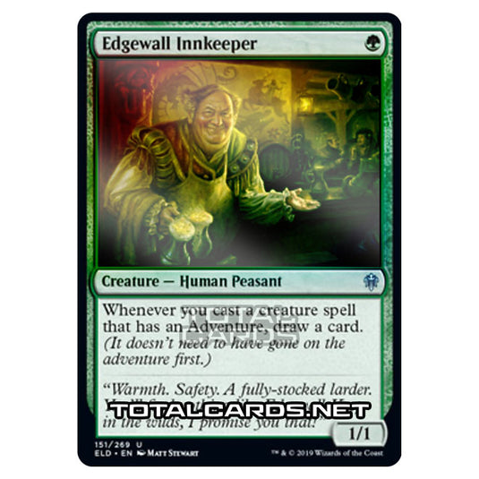 Magic The Gathering - Throne of Eldraine  - Edgewall Innkeeper - 151/269 (Foil)