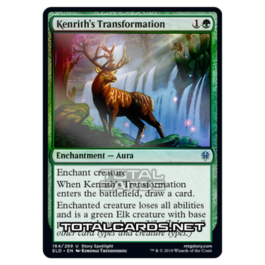 Magic The Gathering - Throne of Eldraine  - Kenrith's Transformation - 164/269 (Foil)