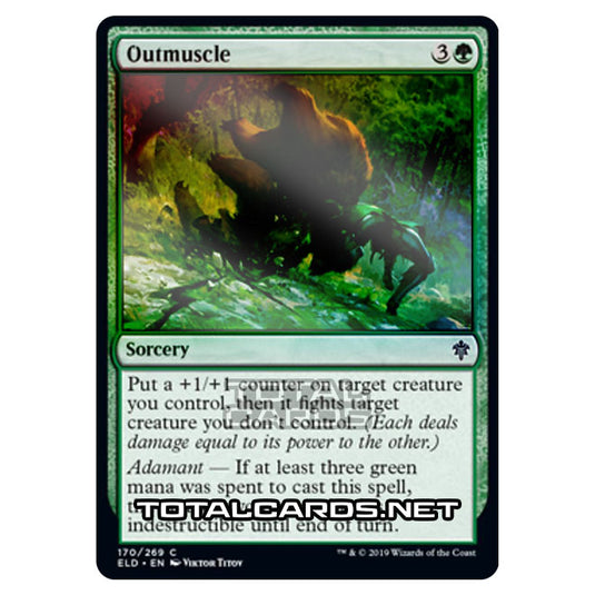 Magic The Gathering - Throne of Eldraine  - Outmuscle - 170/269 (Foil)