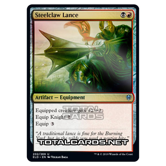 Magic The Gathering - Throne of Eldraine  - Steelclaw Lance - 202/269 (Foil)