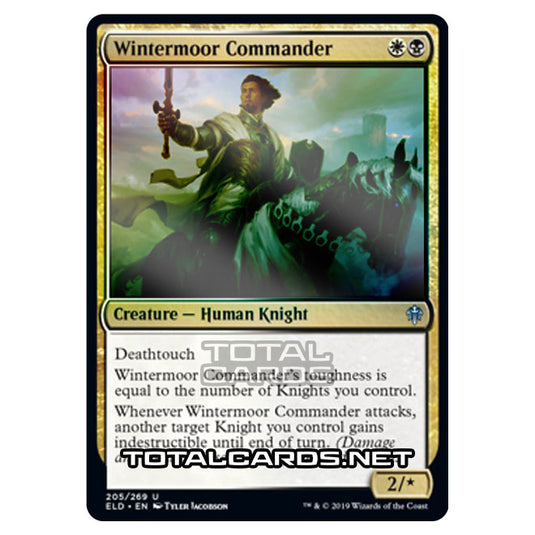 Magic The Gathering - Throne of Eldraine  - Wintermoor Commander - 205/269 (Foil)