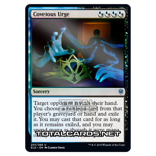 Magic The Gathering - Throne of Eldraine  - Covetous Urge - 207/269 (Foil)