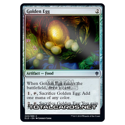 Magic The Gathering - Throne of Eldraine  - Golden Egg - 220/269 (Foil)