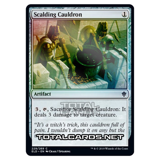 Magic The Gathering - Throne of Eldraine  - Scalding Cauldron - 229/269 (Foil)