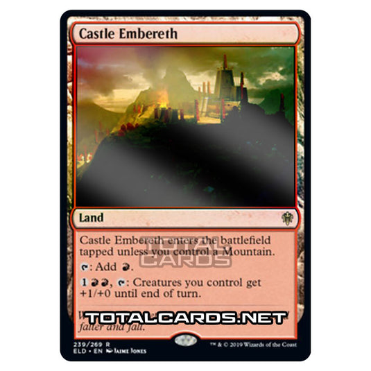 Magic The Gathering - Throne of Eldraine  - Castle Embereth - 239/269 (Foil)