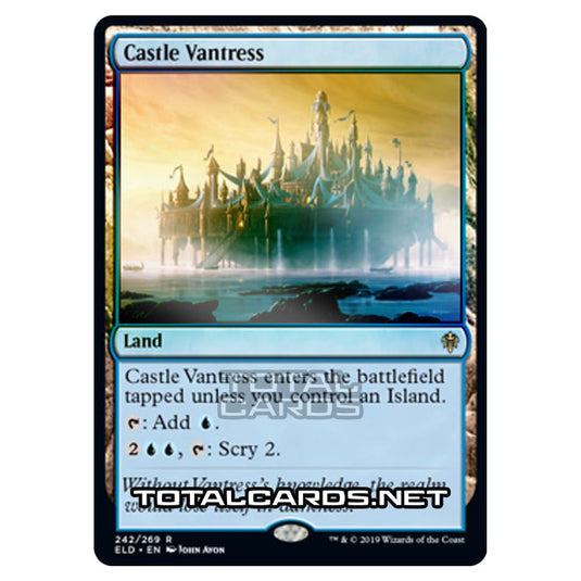 Magic The Gathering - Throne of Eldraine  - Castle Vantress - 242/269 (Foil)