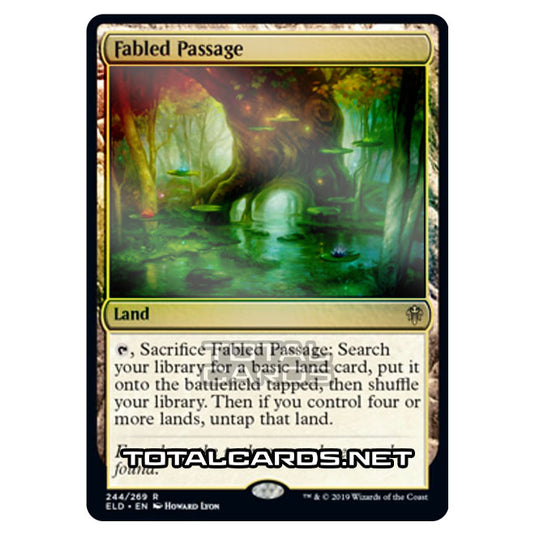 Magic The Gathering - Throne of Eldraine  - Fabled Passage - 244/269 (Foil)