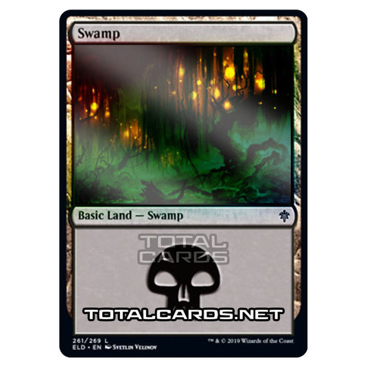 Magic The Gathering - Throne of Eldraine  - Swamp - 261/269 (Foil)