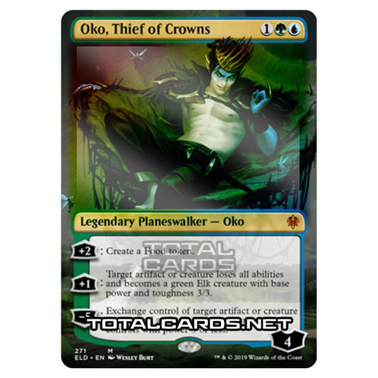 Magic The Gathering - Throne of Eldraine  - Oko, Thief of Crowns - 271/269 (Foil)