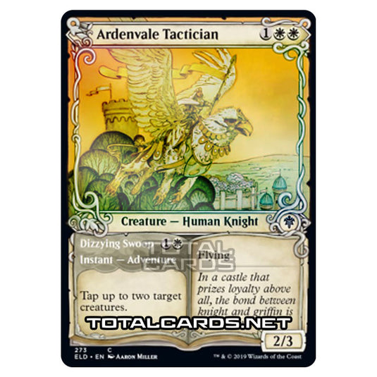 Magic The Gathering - Throne of Eldraine  - Ardenvale Tactician // Dizzying Swoop - 273/269 (Foil)