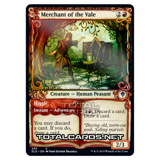 Magic The Gathering - Throne of Eldraine  - Merchant of the Vale // Haggle - 293/269 (Foil)