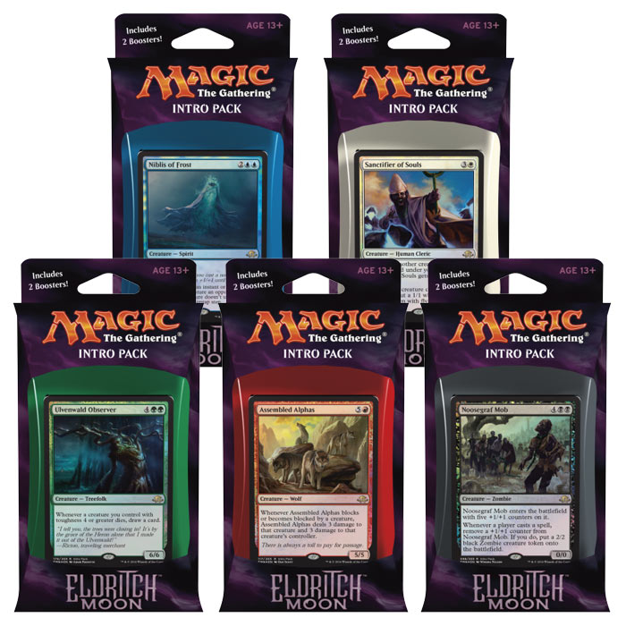 Magic Intro Pack Magic The Gathering - Eldritch Moon - Intro Pack Set