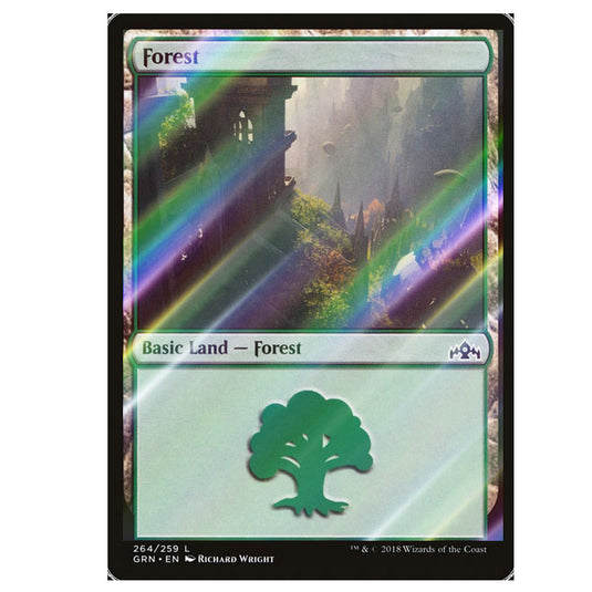 Magic The Gathering - Guilds of Ravnica - Forest - 264/259 (Foil)