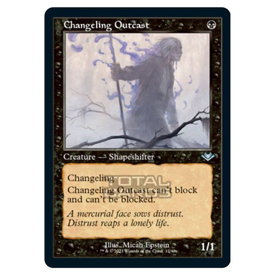 Magic The Gathering - Modern Horizons 1 - Timeshifts - Changeling Outcast - 12/40 (Etched Foil)