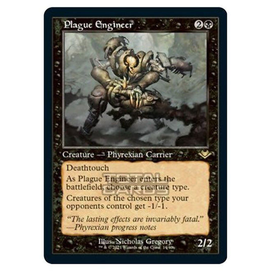 Magic The Gathering - Modern Horizons 1 - Timeshifts - Plague Engineer - 14/40 (Etched Foil)