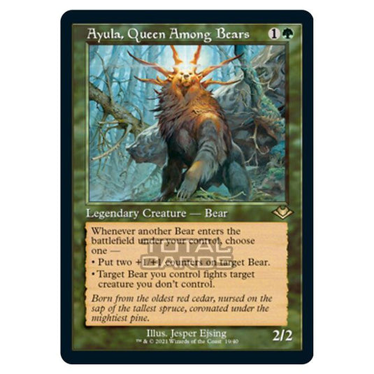 Magic The Gathering - Modern Horizons 1 - Timeshifts - Ayula, Queen Among Bears - 19/40 (Foil)