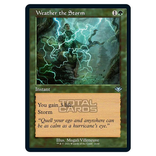 Magic The Gathering - Modern Horizons 1 - Timeshifts - Weather the Storm - 24/40 (Etched Foil)