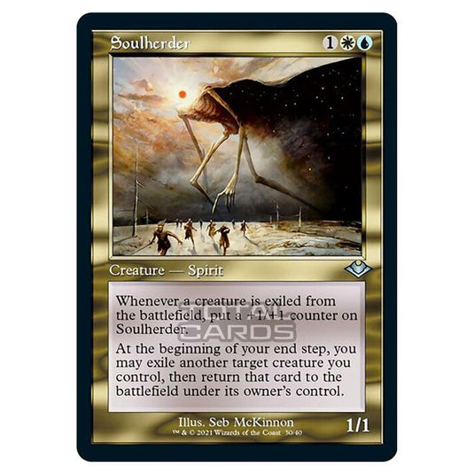 Magic The Gathering - Modern Horizons 1 - Timeshifts - Soulherder - 30/40 (Etched Foil)