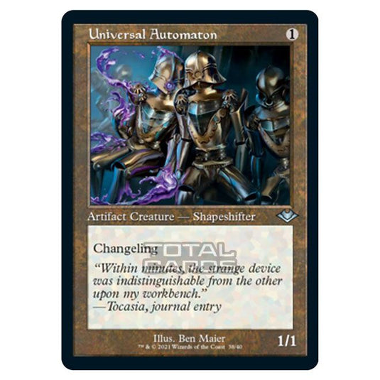 Magic The Gathering - Modern Horizons 1 - Timeshifts - Universal Automaton - 38/40 (Foil)