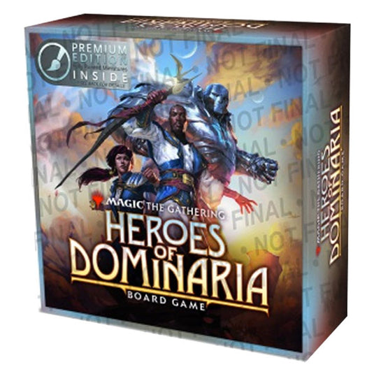 Magic The Gathering - Heroes of Dominaria Board Game - Premium Edition