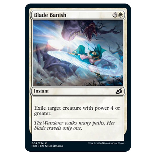 Magic The Gathering - Ikoria Lair of Behemoths - Blade Banish - 4/274