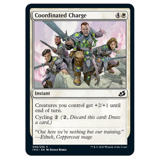 Magic The Gathering - Ikoria Lair of Behemoths - Coordinated Charge - 6/274